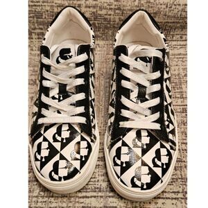 Karl Lagerfeld Paris Logo Sneakers – Women Size 8½ M  – Stylish & Rare